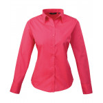 Premier Women's Poplin Long Sleeve Blouse Shirts & Blouses