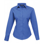 Premier Women's Poplin Long Sleeve Blouse Shirts & Blouses