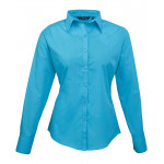 Premier Women's Poplin Long Sleeve Blouse Shirts & Blouses