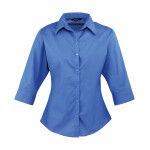 Premier Women's ¾ Sleeve Poplin Blouse Shirts & Blouses