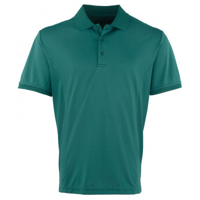 Premier Coolchecker piqué polo Short Sleeve Polos