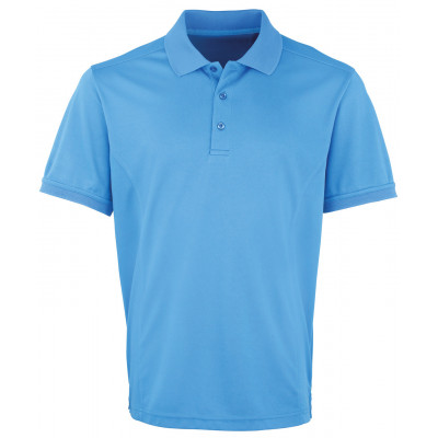 Premier Coolchecker piqué polo Short Sleeve Polos