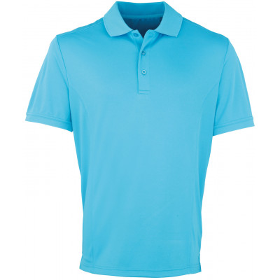 Premier Coolchecker piqué polo Short Sleeve Polos