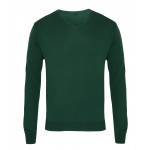 V-neck knitted sweater Knitwear