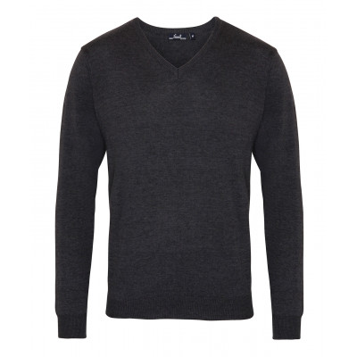 V-neck knitted sweater Knitwear