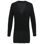 Women's longline knitted cardigan Knitwear