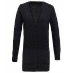 Women's longline knitted cardigan Knitwear