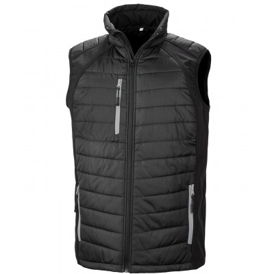 Compass padded softshell gilet 