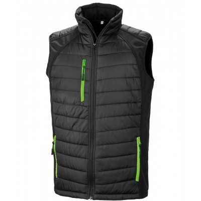 Compass padded softshell gilet 