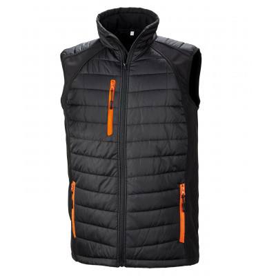 Compass padded softshell gilet 