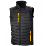 Compass padded softshell gilet 