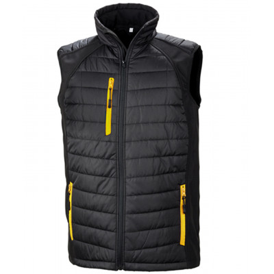 Compass padded softshell gilet 