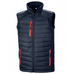 Compass padded softshell gilet 