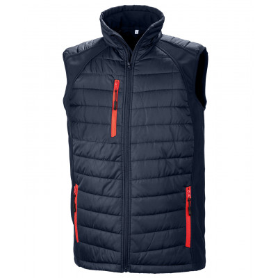 Compass padded softshell gilet 