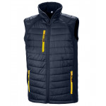 Compass padded softshell gilet 