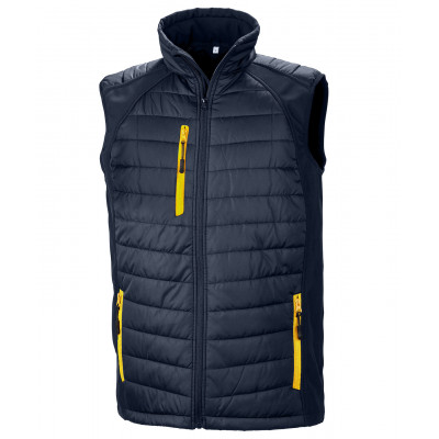 Compass padded softshell gilet 