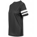 Women's mesh stripe tee Standard Sleeve Tees