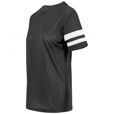 Women's mesh stripe tee Standard Sleeve Tees