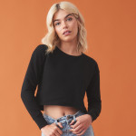 Girlie cropped sweat Sweat shirts