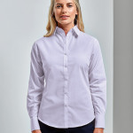 Premier Women's Poplin Long Sleeve Blouse Shirts & Blouses