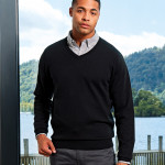 V-neck knitted sweater Knitwear