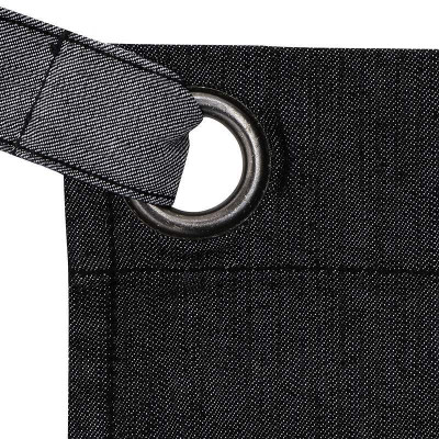 Domain contrast denim waist apron Aprons