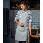 Cross back 'barista' bib apron Aprons