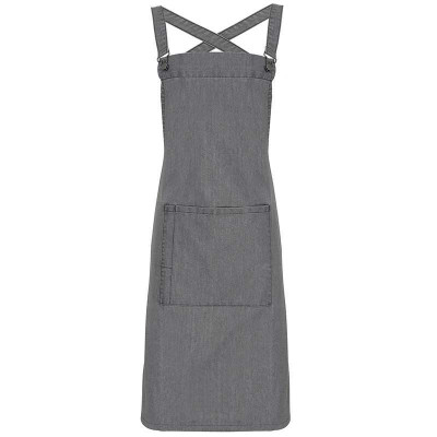 Cross back 'barista' bib apron Aprons