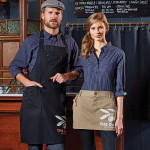 Chino cotton bib apron Aprons