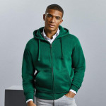 Authentic sipped hooded sweatshirt  Zipped