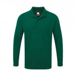 Weaver long sleeved polo shirt Long Sleeved Polos