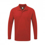 Weaver long sleeved polo shirt Long Sleeved Polos