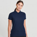 Women's pro polyester polo Short Sleeve Polos