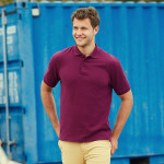 Fruit of the Loom Heavyweight Polo Short Sleeve Polos