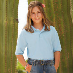 Fruit of the Loom Kids 65/35 piqué polo Short Sleeve Polos