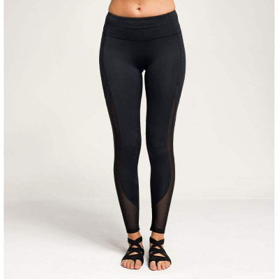 Women's TriDri® mesh tech panel leggings full-length Sports & Fitness